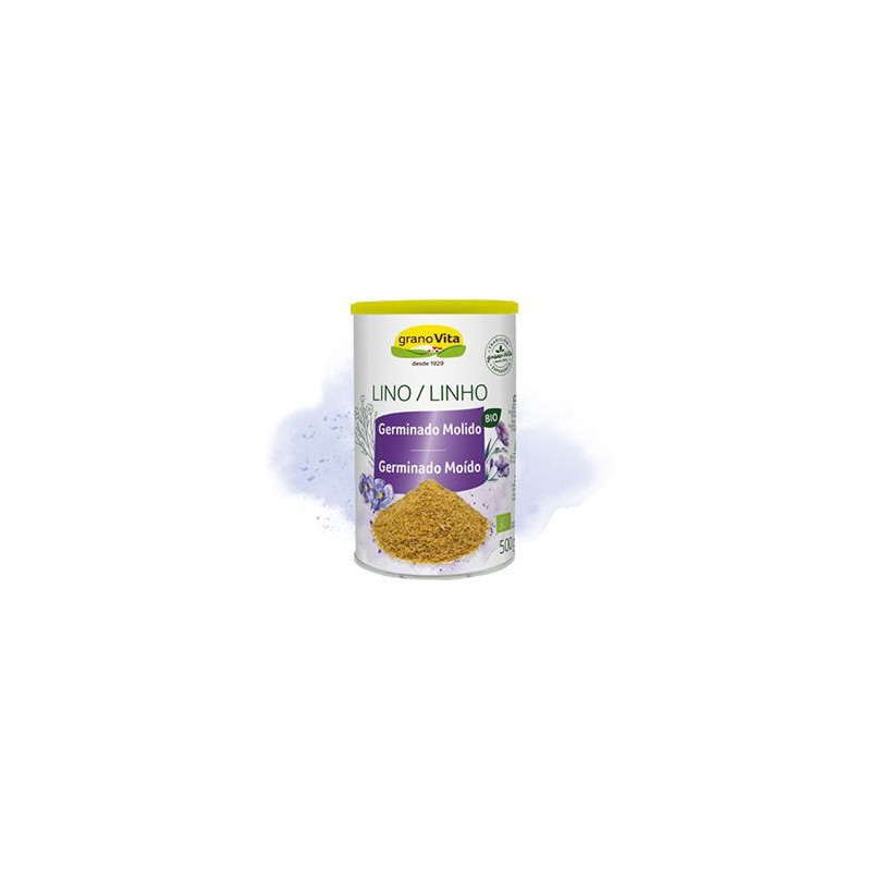 LINO GERMINADO MOLIDO BIO 500G