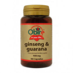 GINSENG Y GUARANA 400MG 90CAPS