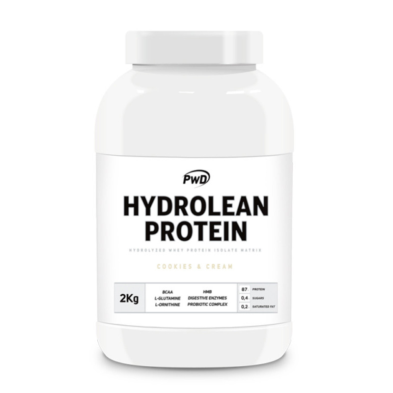 PROTEINA HIDROLIZADA (HYDROLEAN PROTEIN) COOKIES  y  CREAM 2KG